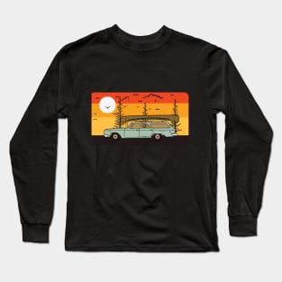 Lets Travel By Road Long Sleeve T-Shirt